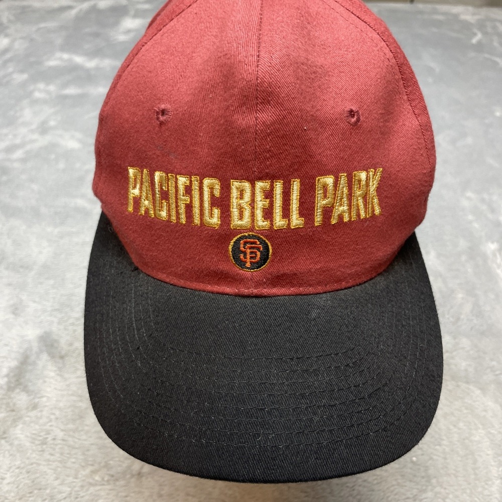 Vintage San Francisco Giants Pacific Bell Park 2000 Opening Day Snapback Hat Cap